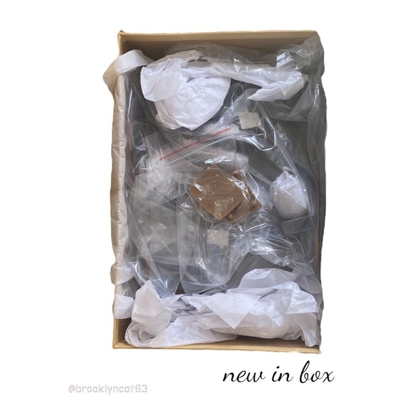 Mode Collective BLOCK PARTY SANDAL Open Toe Heels Velvet Gray 37 - Picture 6 of 15